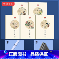 [全套礼盒5本]礼盒装送钢笔套装 [正版]簪花小楷女生字体漂亮小楷临摹字帖练字成年男硬笔书法练字本钢笔练字帖成人练字速成