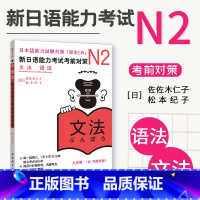 [正版] 新日语能力考试考前对策 N2语法 文法 日语学习书籍 新日本语能力考试 佐佐木仁子 松本纪子 著可搭历年真题