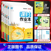 [四本套装]语+数+英+物 江苏专用 八年级上 [正版]江苏版2025版课时作业本七年级八年级九年级上册下册语文数学英语