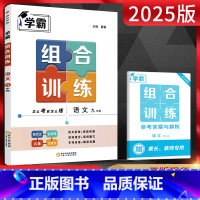 语文 九年级/初中三年级 [正版]2025版学霸组合训练九年级语文通用版学霸九年级语文同步训练初三语文练习册学霸题中题九
