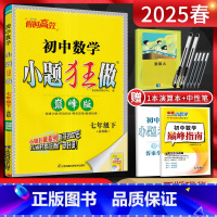 数学 七年级下 [正版]江苏版2025春恩波教育 巅峰版初中数学七年级下册苏科版SK 初一7年级数学下苏教版同步课时作业
