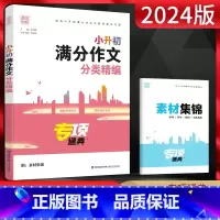 满分作文分类精编 小学升初中 [正版]通城学典2024版小升初满分作文分类精编 通典专项 突破写作专项训练挑战小升初满分