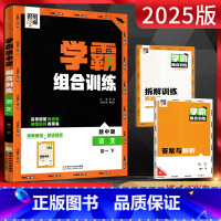 语文 高一下 [正版]2025版经纶学典学霸组合训练语文高一下 高考题型同步练 学霸题中题高一语文下册同步课时训练辅导资