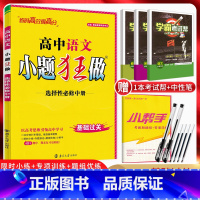 语文 高中二年级 [正版]2024版 小题狂做语文选择性必修中册 高中语文选修中册同步练习册 高二语文小题基础训练 高中