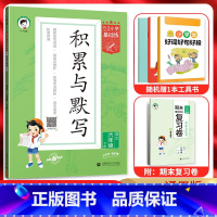 语文 六年级下 [正版]2024春5.3小学基础练积累与默写六年级语文下册 人教通用版 53五三小学6年级下同步专项训练