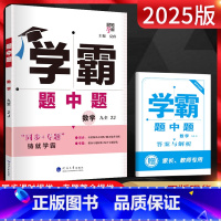 数学 九年级/初中三年级 [正版]2025版 经纶学霸题中题九年级数学全一册浙教版 初三九年级上下册数学同步练习册提优课