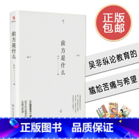 [正版] 前方是什么 吴非 源创图书 不跪着教书续篇 中国人民大学出版社 9787300243481
