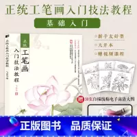 正统工笔画入门技法教程 [正版]正统工笔画入门技法教程 中国画技法入门教程 水墨画工笔临摹图谱 春夏秋冬四季花鸟鱼虫
