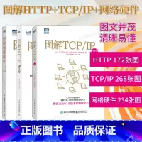 [正版]出版社图解HTTP+图解TCP/IP第6版+图解网络硬件 网络传输协议入门教程网络管理技术书计算机网络入门编程
