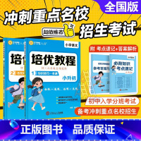 小学语文《培优教程》小升初冲刺重点名校 小学通用 [正版]广东专版2025版 经纶学典小学语文数学英语知识大全 河海大学