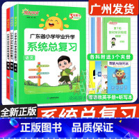 主科提分❤️广东专用[系统总复习]语文+数学+英语 3本 小学升初中 [正版]广东2025版 广东省小学毕业升学系统总复