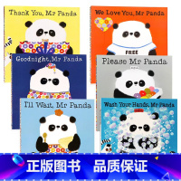熊猫先生6册全套 [正版]熊猫先生礼仪课堂6册全套 英文原版绘本 Please Thank You Mr Panda 儿