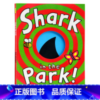 [正版]公园里的鲨鱼 进口英文原版 Shark in the Park 洞洞书 作者 Nick Sharratt 吴敏