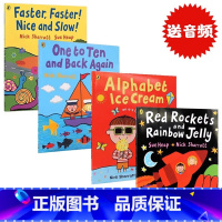 名家Nick Sharratt 4册合售 字母 正反义词 数数 色彩认知 [正版]英文原版绘本名家Nick Sharra