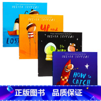 智慧小孩4册 [正版]英文原版绘本 Lost and Found 摘星星的孩子 迷路的小企鹅 Oliver Jeffer