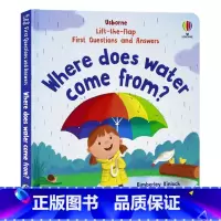 水从哪里来 [正版]120元3件 Usborne问与答科学立体翻翻书妈妈我从哪里来Lift-the-flap first