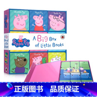 小猪佩奇9册盒装 [正版]英文原版绘本手掌书系列 peppa pig Bedtime Little Library小猪佩