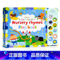 [正版]Usborne童谣儿歌Baby's Very First Nursery Rhymes Playbook 英文