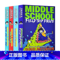 [正版]上学不容易系列4册合售 英文原版 Middle School Collection 地狱高中生活 James