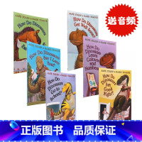 [正版]家有恐龙习惯养成图画书6册 安全教育情商培养 英文原版绘本 How Do Dinosaurs 吴敏兰书单 3-