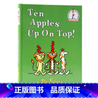[正版]头顶十个苹果英文原版绘本 Ten Apples Up On Top Dr. Seuss苏斯博士学会数数幼儿英语