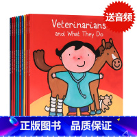 [正版] 职业启蒙系列10本套装 what they do 英文原版绘本 平装 儿童英语启蒙 图画故事书 亲子共读