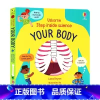 [正版]Usborne 走进你的身体 英文原版绘本 Step Inside Science:Your Body 学龄前