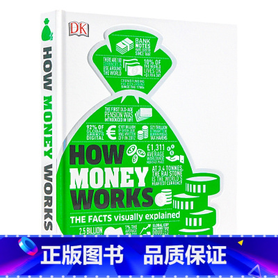 [正版] DK财富百科 金钱是如何运作的 英文原版 How Money Works: The Facts Visu