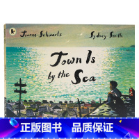 [正版]海边小镇 英文原版绘本 Town Is by the Sea 2018凯特格林威金奖绘本 儿童精美插画故事图画