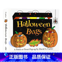 [正版]万圣节主题立体书 飞虫的万圣节 英文原版绘本 Halloween Bugs 儿童立体书认知绘本翻翻书图画书亲子