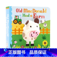 [正版]Old MacDonald Had a Farm 欧美经典童谣手指偶书 老唐纳德有个农场 英文原版绘本亲子互动