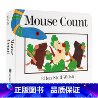 [正版]Mouse Count 数老鼠 纸板书 老鼠数数 英文原版绘本 吴敏兰绘本123 少儿儿童启蒙绘本 少儿童名家