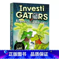 勇敢者与博尔德 [正版]Investigators 鳄鱼侦查员全6册 英文原版全彩爆笑漫画故事书中小学英语课外阅读儿童侦