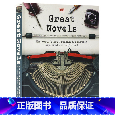 [正版]DK出品伟大的小说英文原版 Great Novels 探索世界各地时空小说百年经典第一版手稿摘录精装全彩大开本