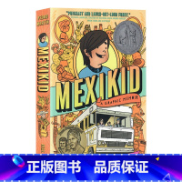 [正版] 纽伯瑞2024银奖墨西哥男孩英文原版漫画小说 Mexikid 儿童绘本故事书图画回忆录传记漫画小说获奖作