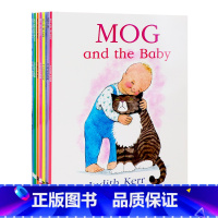 [正版]小猫莫格成长系列8册 Mog and the baby 英文原版绘本 老虎来喝下午茶同作者Judith Ker