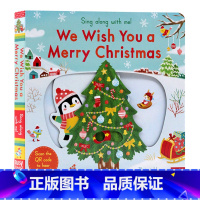 [正版]新版我们祝您圣诞节快乐英文原版绘本 sing along with me We Wish You a Merr