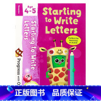 [正版]牛津写作启蒙 4-5岁写字母练习册英文原版 Progress with Oxford Starting to