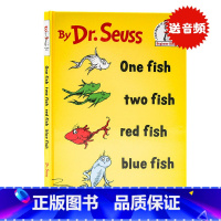 [正版]一条鱼二条鱼英文原版绘本 One Fish Two Fish Red Fish Blue Fish 苏斯博士D