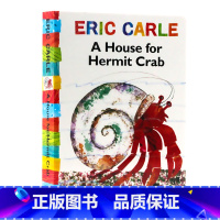 [正版]寄居蟹的家 A House for Hermit Crab 英文原版绘本 卡尔爷爷 艾瑞卡尔Eric Cral