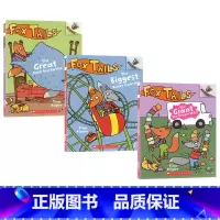 [正版]学乐橡树系列3册英文原版绘本 Fox Tails The Great Bunk Bed Battle/Bigg