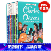[正版]查尔斯狄更斯10册盒装英文版小说 the charles dickens 大卫科波菲尔 双城记 雾都孤儿原版O