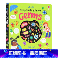 [正版]Usborne出品 走进病菌 英文原版 Step Inside Science Germs儿童科普百科绘本 知