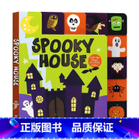 [正版]幽灵之家英文原版绘本 Lift-the-Flap Tab: Spooky House 儿童英语启蒙万圣节主题