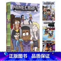 我的世界漫画1-3册盒装 [正版]我的世界漫画3卷合售 英文原版漫画书 Minecraft Volume 1-3 青少年