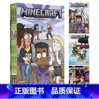 我的世界漫画1-3册盒装 [正版]我的世界漫画3卷合售 英文原版漫画书 Minecraft Volume 1-3 青少年