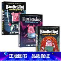 汉姆赫辛系列3册 [正版]汉姆赫辛系列1-3册英文原版漫画小说 Ham Helsing 儿童全彩漫画绘本图画冒险小说历