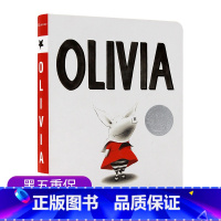 [正版]英文原版绘本 Olivia Board book 奥莉薇吴敏兰书单 纸板书 撕不烂书 凯迪克银奖 撕不烂儿童