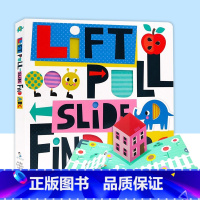[正版]抽拉立体字母书英文原版 Lift Pull Slide Find ABC book儿童启蒙26个字母单词纸板书