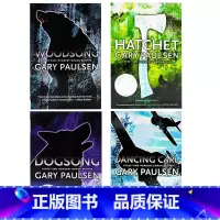 加里保尔森4册 [正版]手斧男孩系列 短柄小斧 进口英文原版 Hatchet Gary Paulsen纽伯瑞获奖外国儿童